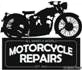 Sign 18 - Motorcycle Repairs - personalised single sided - 830mm x 715mm